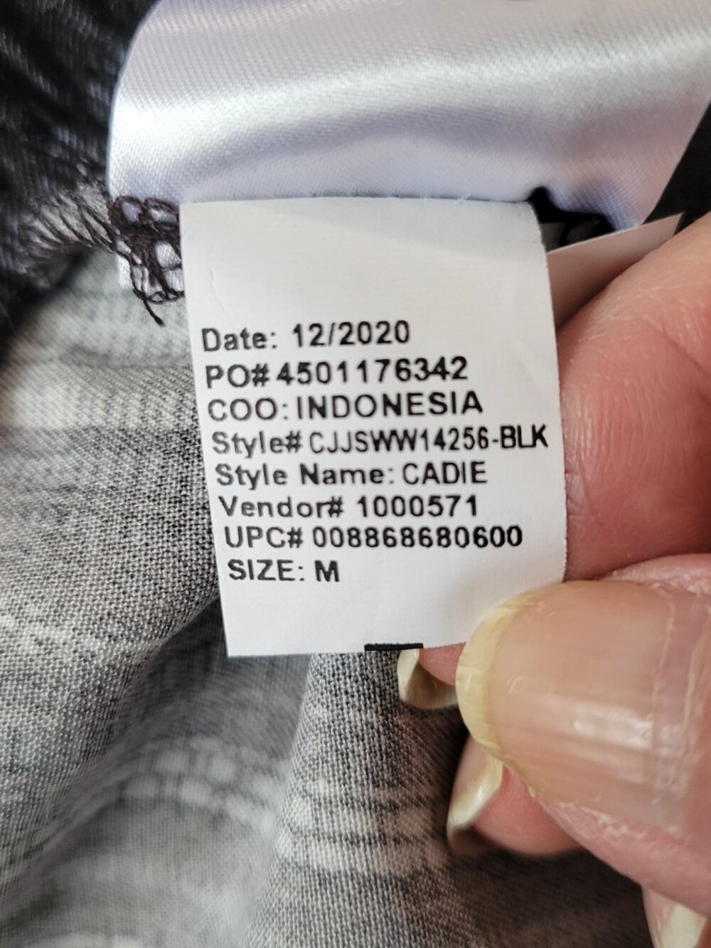 ✨ NWT Jessica Simpson Cadie Crop Palazzo Pants – Black Stripe (Size M) ✨ - Picture 12 of 15